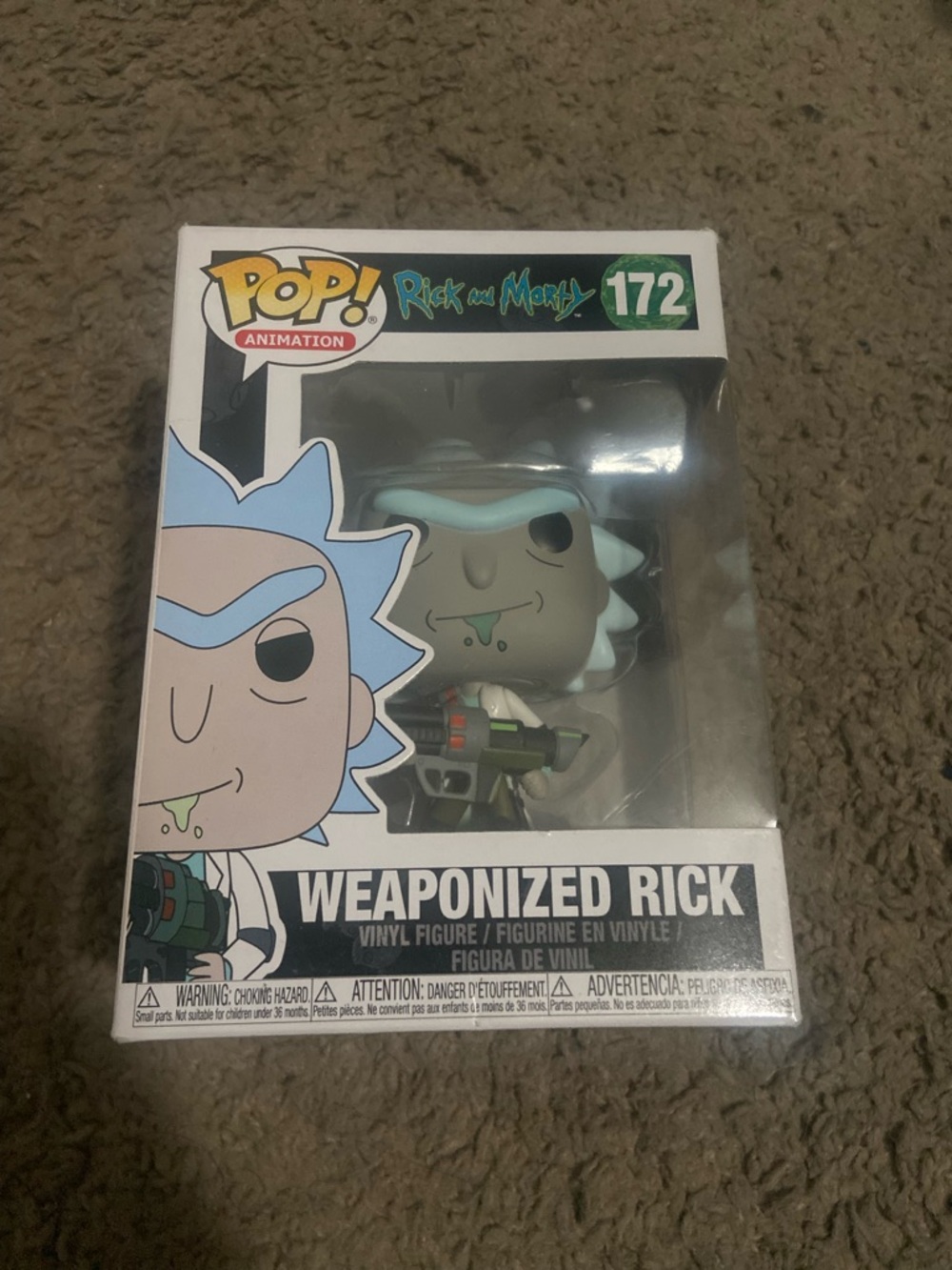 Rick and Morty Funko #172 - Weaponized Rick